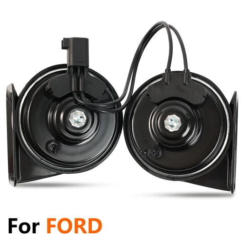 Imagen 1 del producto Bocina de caracol de tono alto y bajo, 12V, 110-125db, 410/510Hz, fuerte para Ford Explorer Edge Expedition F-150 Transit c-max KA Mondeo Kuga