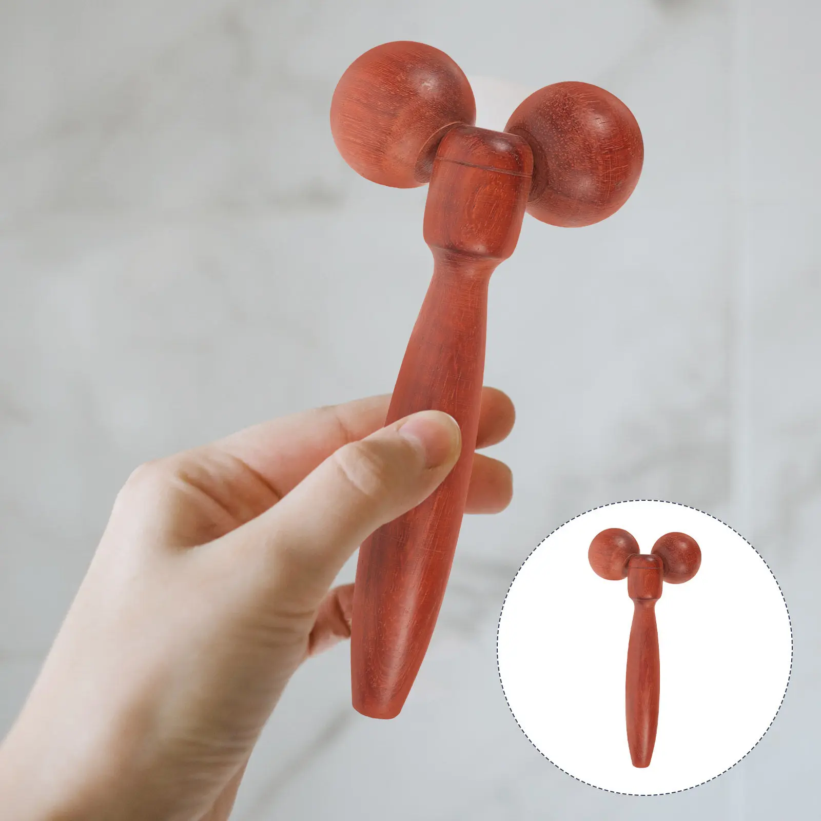 

Роликовый массажер для лица: компактный, эргономичный, ручной массажер для лица, шеи, глаз и тела, для ухода за кожей и расслабления