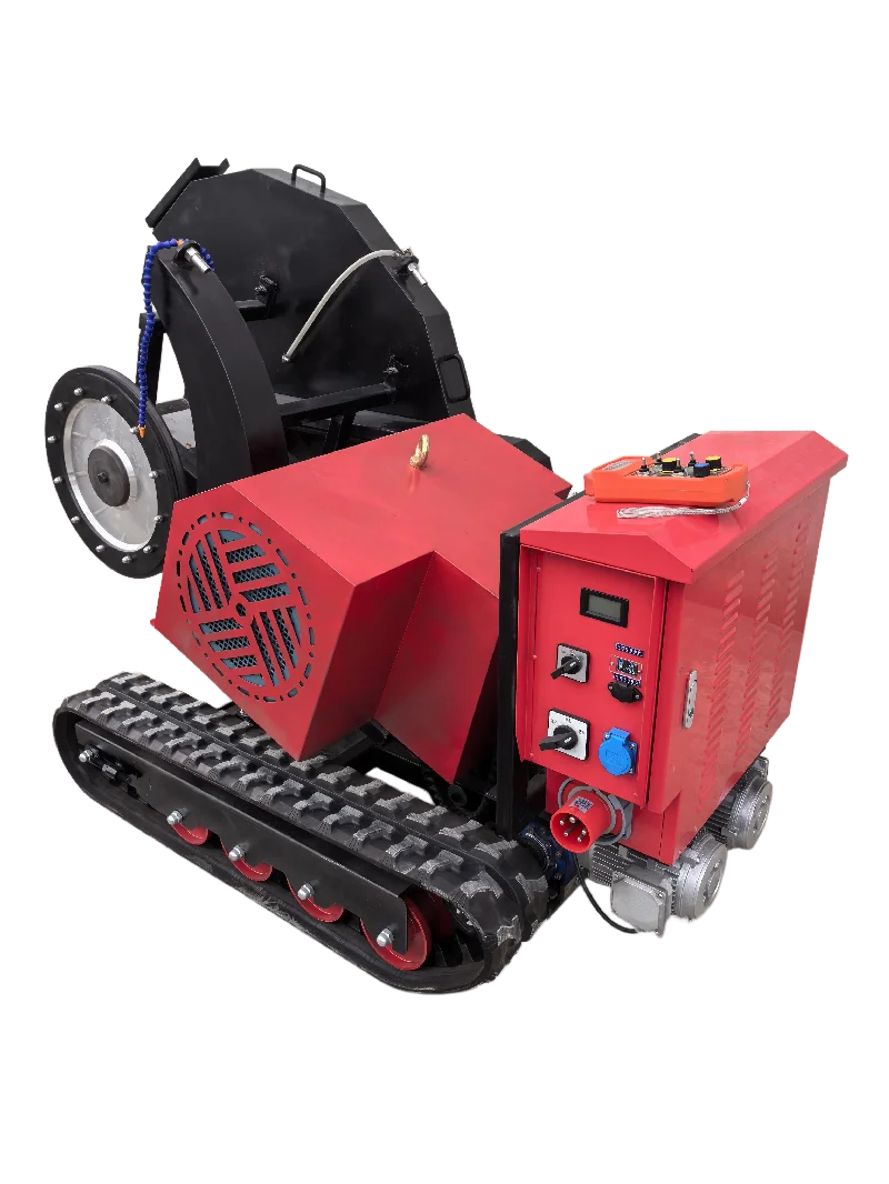 ماكينة منشار أرضية كهربائية صناعية 2025 380 فولت 22 كيلو وات لقطع الخرسانة والطرق مع محرك بدون فرش وعمق قطع 500 مم