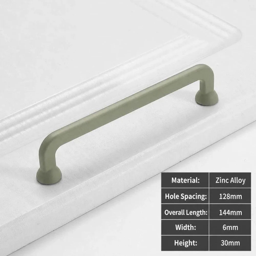 Zinc Alloy Cabinet Door Handle Baking Paint Finish Colorful Drawer Knobs Surface Treatment Versatile Cupboard Knobs