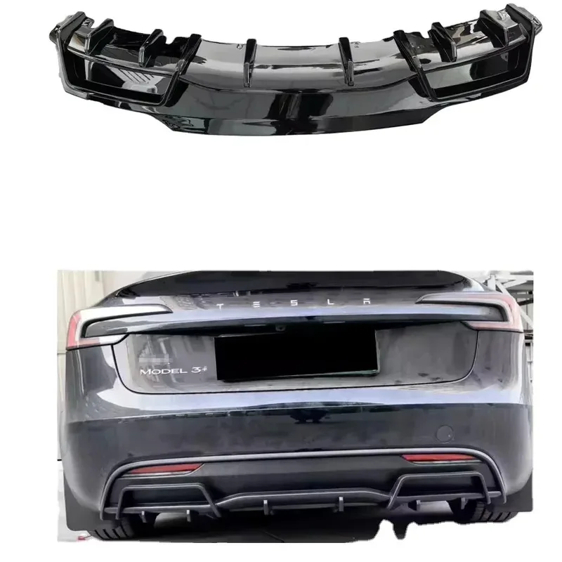 

Model 3 Peormance Track Style ABS Front Bumper Lower Lip Side Skirts Rocker Panel & Rear Wing Spoiler Full Body Kit