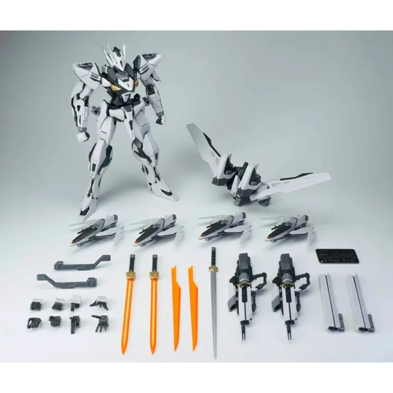 White Dew Air Combat Type 1/100 Military-style Alloy Skeleton Assembly Model Original Chinese Mecha Gift action figures boy girl