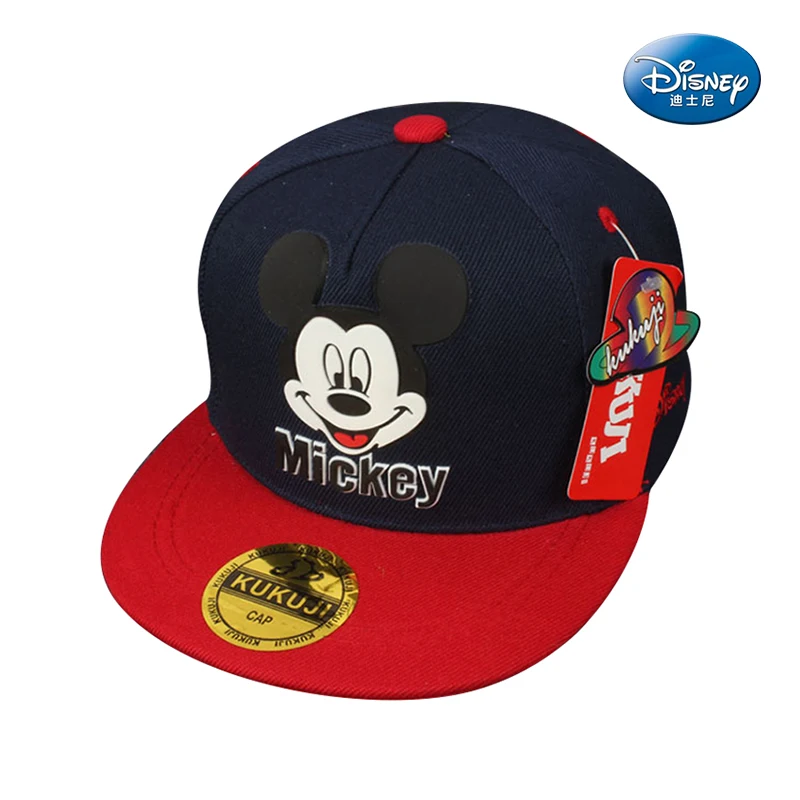 Disney Waflera Mickey Mouse Baby Hat For Children Boy Girl Baseball Cap Fashion Kids Snapback Hip Hop Hat Children\'s Hats Caps