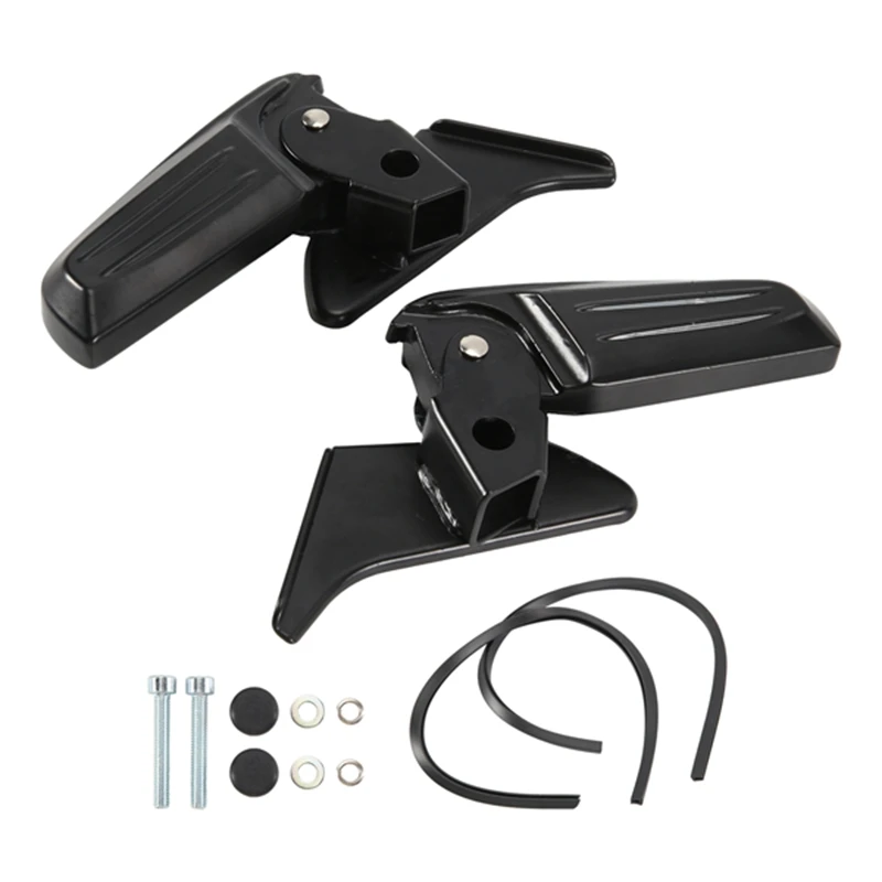 A49I-Motorcycle Folding Pedals Motorcycle Modified Foot Pedals for Spring LX LXV 150 125 B