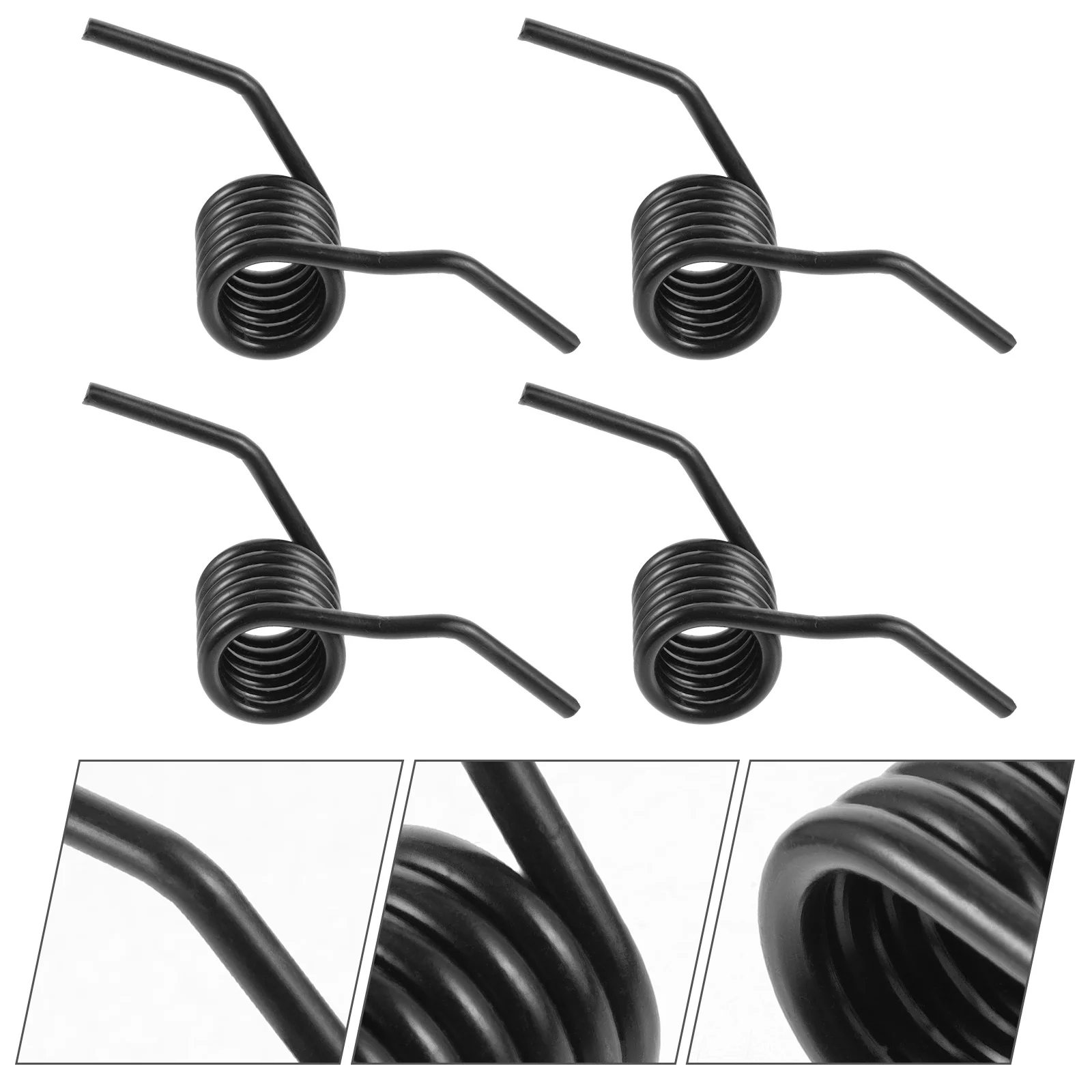 

4 Pcs Jack Spring Horizontal Spare Part Return for Floor Dedicated Supply Steel