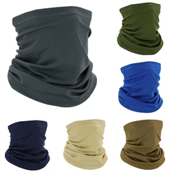 Outdoor Sport Bandana Magic Scarf Neck Warmer Tube UV Protection Bike Cycling Hiking Scarves Fishing Windproof Face Mask For Men