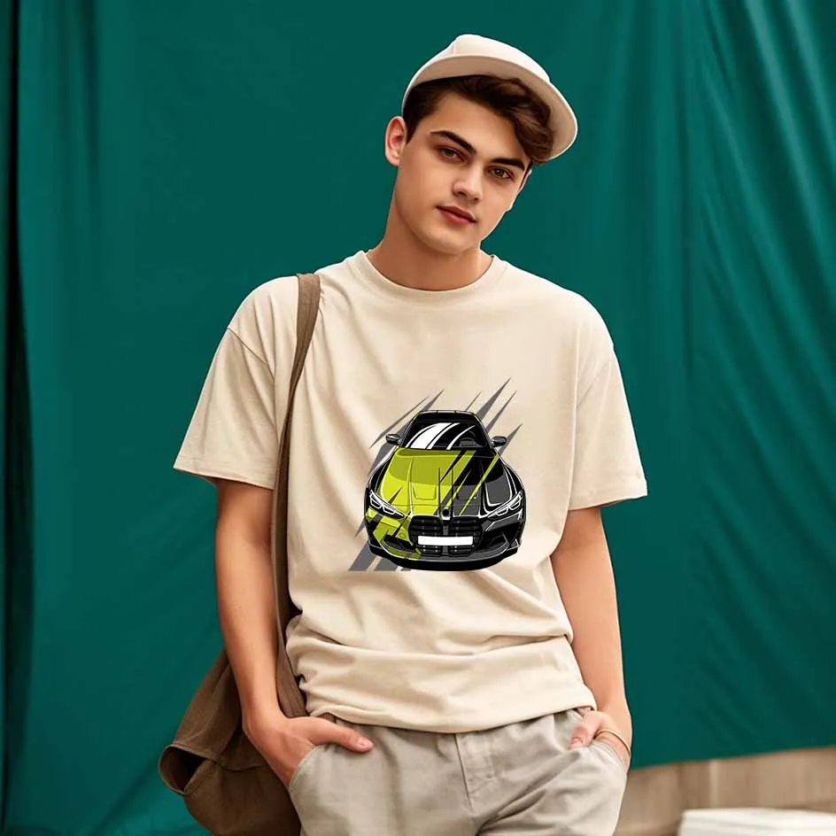 تعديل سباق السيارات سباق السيارات ملصق مائي الفن الملابس العصرية الرسومات مقاومة للغسل الحديد على نقل لمشاريع الملابس DIY #3