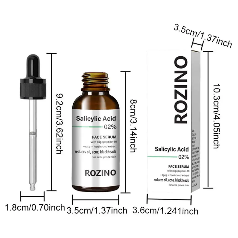 Suero facial con ácido salicílico exfoliante, esencia reparadora de poros lisos, hidratante, reafirmante, Cosméticos Coreanos