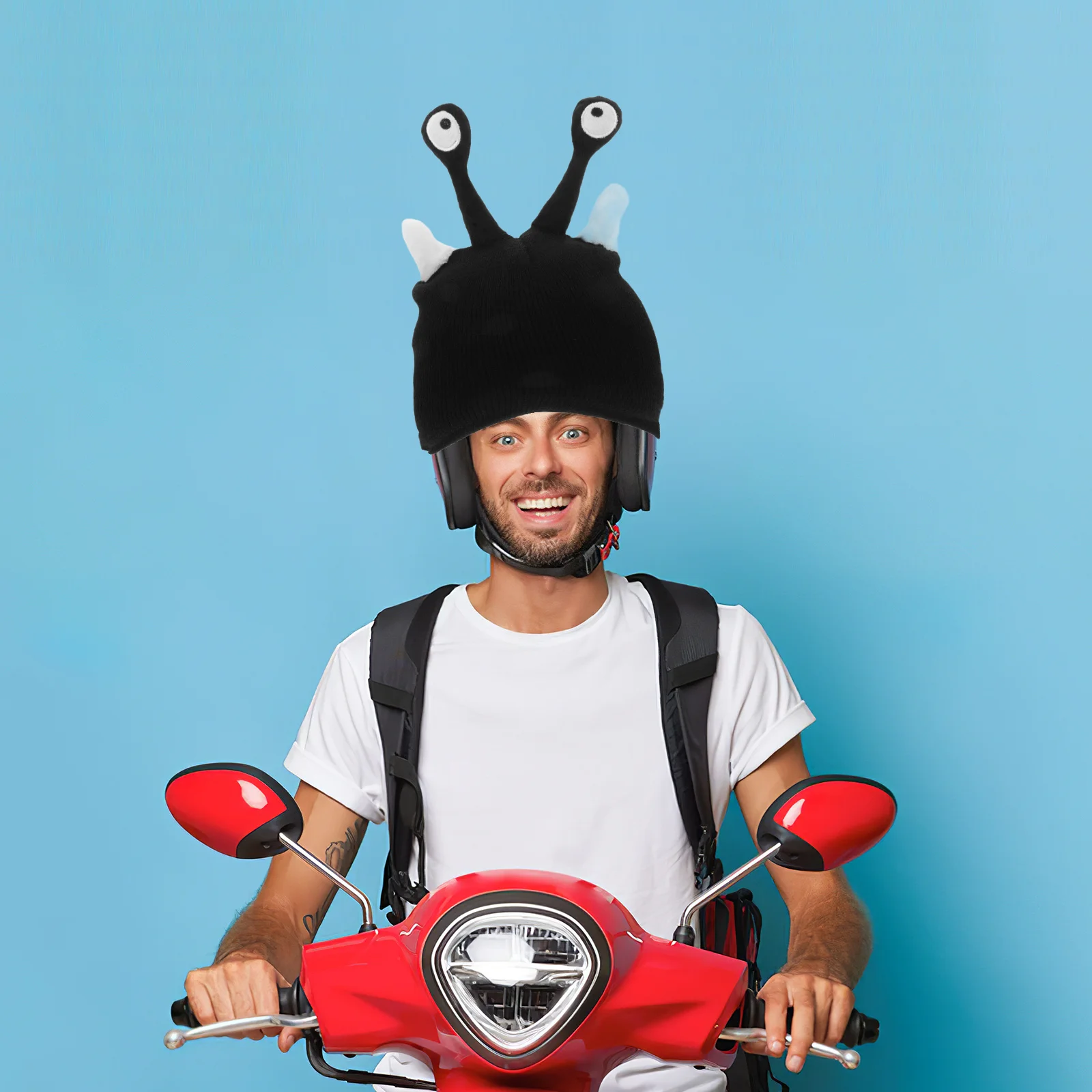 غطاء ركوب الدراجات المزخرف الناعم والمريح للدراجات النارية والتزلج على الجليد في الهواء الطلق وإكسسوارات الدراجات النارية