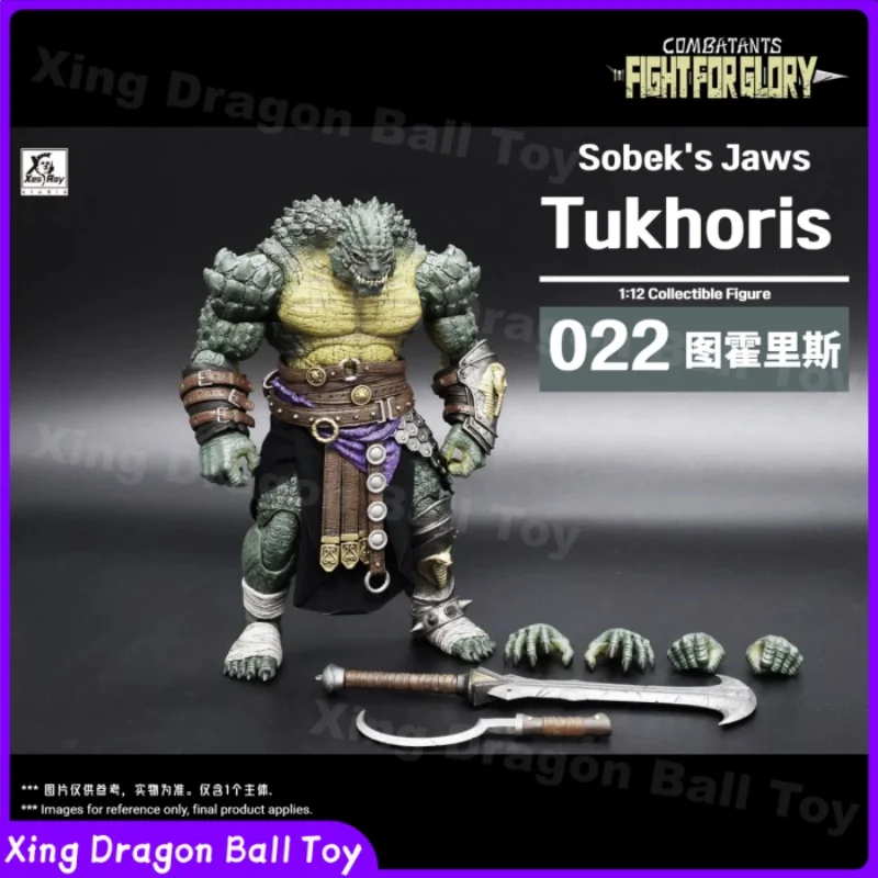 

XesRay Gladiator's Honor Battle – Tukhoris The Crocodile Man 1/12 Scale Action Figure Gift Collectible Toy