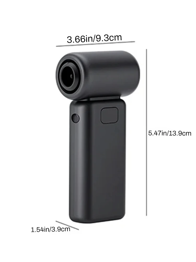 Handheld Portable Fan  350000RPM Wireless 8000mAh Rechargeable Mini Fan Outdoor Camping Super Strong Handheld Fan