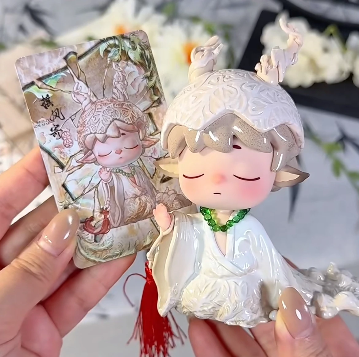 Original Mimi Echoes Of Mountains And Rivers Series Blind Box Figurine Cute Popular Desktop Ornament Model Toy Mystery Doll Gift