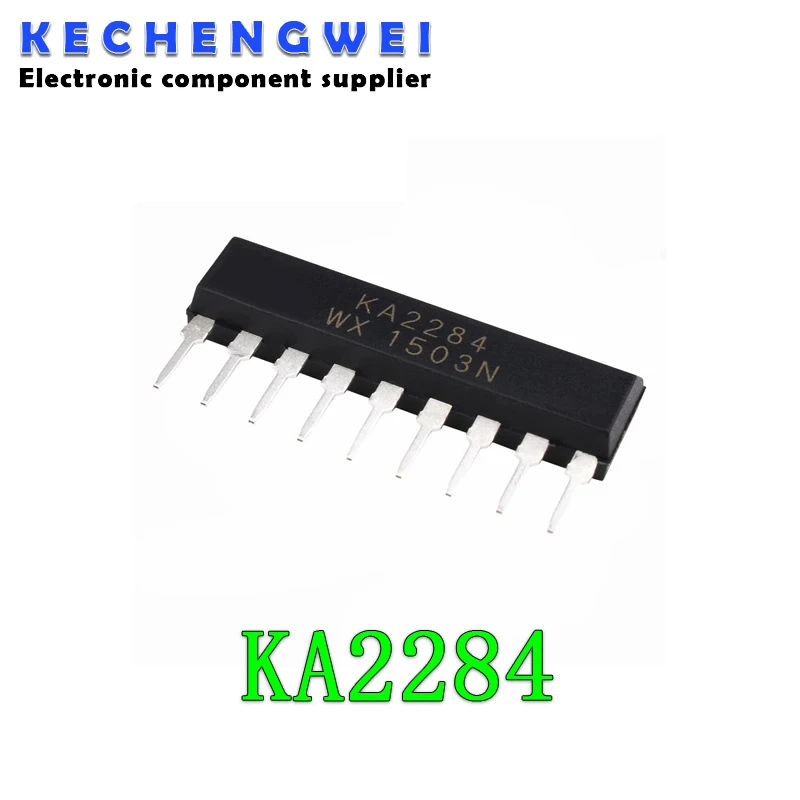 10PCS KA2284 SIP-9 2284 ZIP-9 ZIP new and original IC