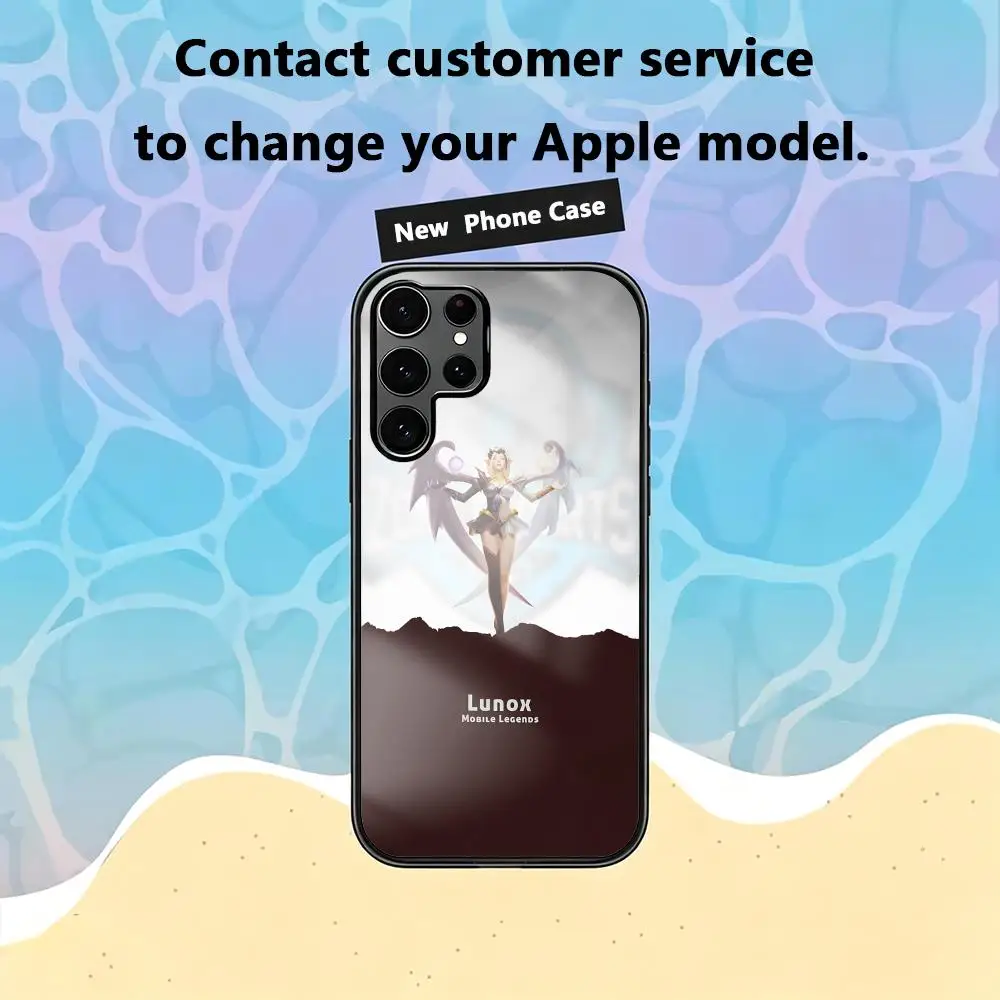 Mobile Legends Bang Bang Phone Case For Samsung S26 S25 S24 S23 S22 S21 S20 Plus Ultra Note20 Glass Magnetic Case
