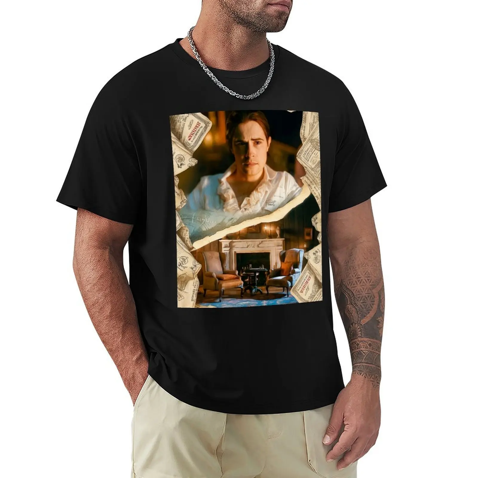 A Hundredweight of Stones the empty place T-Shirt Casual All Match Tee Shirt for Men