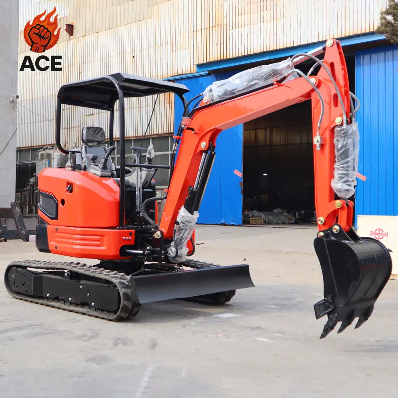 

china mini excavator warranty 1 year mini excavadora 3 .5 ton customized kubota engine EURO5 mini digger excavator with cabin