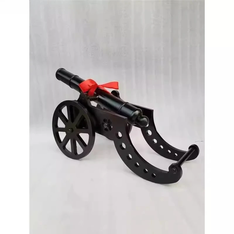 

Town house gun ornament cast iron large iron gun model