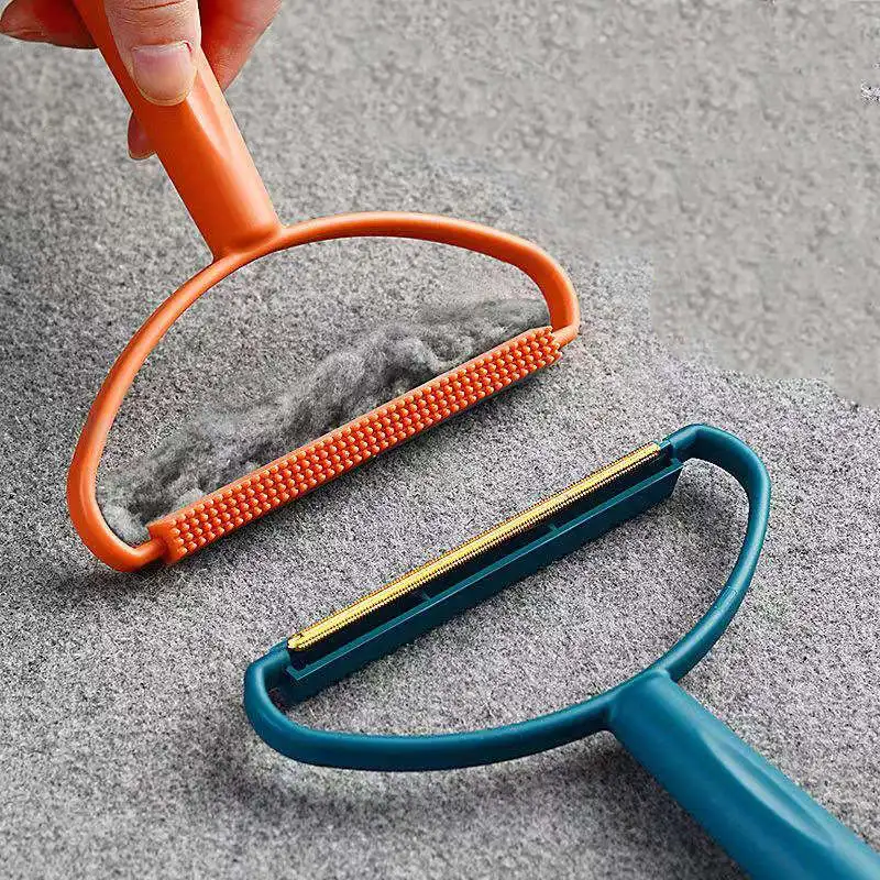 Carpet Coat Knitting Tool Manual Hair Removal Agent Wool Coat Clothes Sided Hair Removal Ball Portable Shaver Brush Double Tool