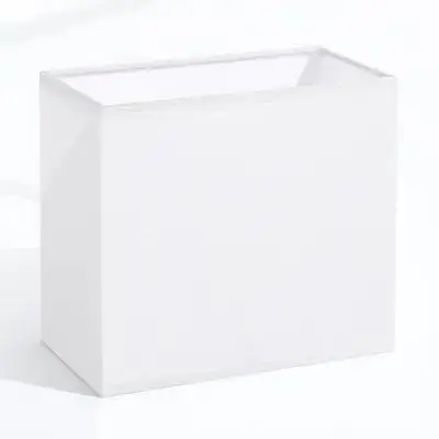 

Fabric Lamp Shade Rectangle Simple Style Warm Lighting Home Table Lamp Hanging Lampshade Decorative Accessory Fabric Lampshade