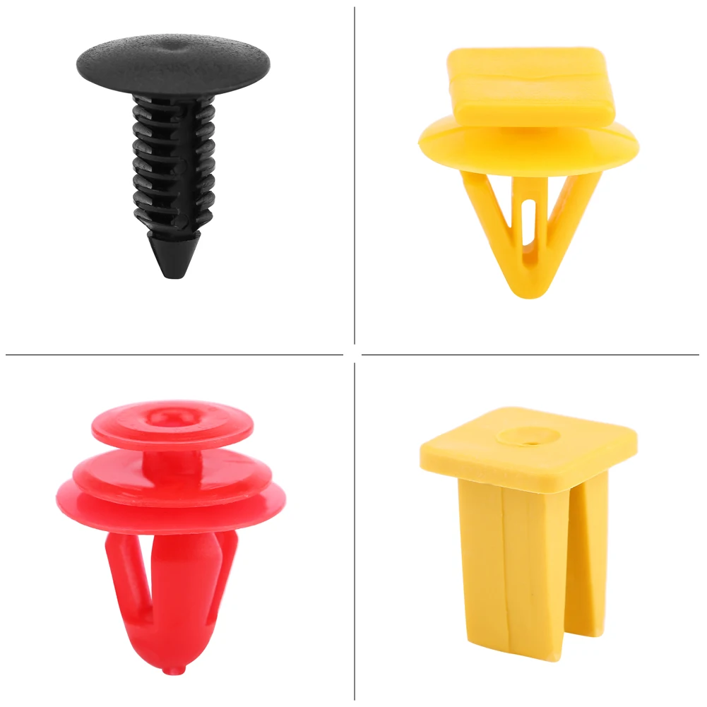 Bumper Retainer Bumper Rivets Assorted Car Door Trim Bumper Clip Rivets Buckle Screws Push Fastener Retainer Universal