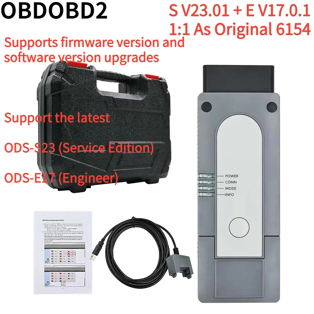 

2024NEW OBD2 Original Shell 6154A DOIP NEW V23.01 WIFI for V-W\AUDI Scanner UDS CAN FD Cover All Model Function Diagnositc Tool