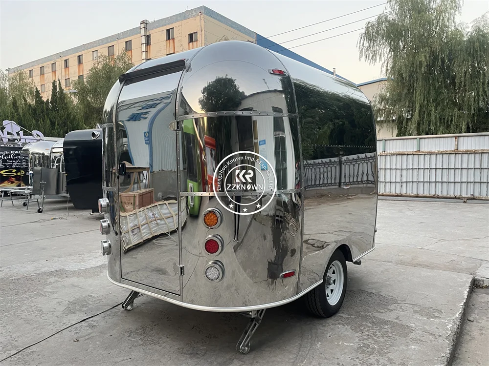 Konzession maßge schneiderte Food Truck Snack Hot Dog Pizza Cart voll Catering Ausrüstung Food Trailer Kiosk zu verkaufen