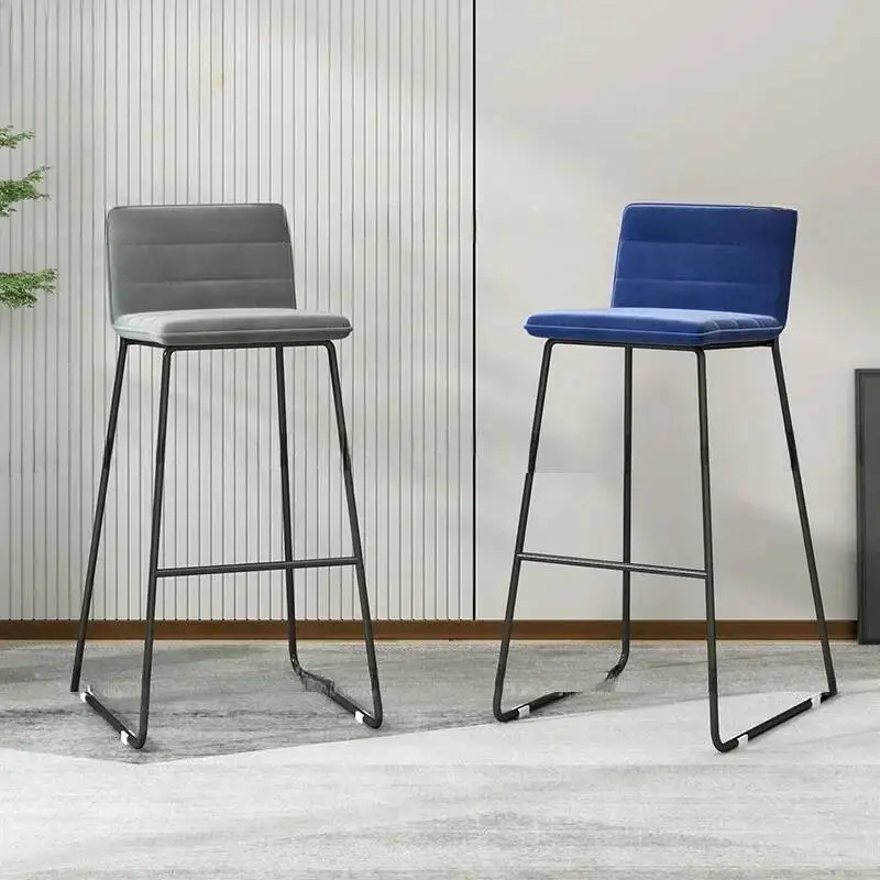 

Chaise Comfortable Stools Chair Modern Home Bar Cheap Counter Kitchen Furniture Design Height Outdoor High Barber Shop Cafe
