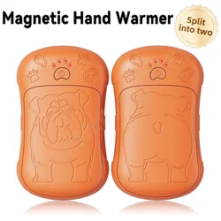 2pack Magnetic Hand WarmerPuppy Pattern Portable Rechargeable Fast Heating Sleek Stylish Hand Warmer For Outdoor Camping 2025