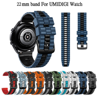 Watchband For UMIDIGI Urun 3S 2S sports strap for UMIDIGI Uwatch 2/S silicone wristband SmartWatch correa Replaceable bracelet