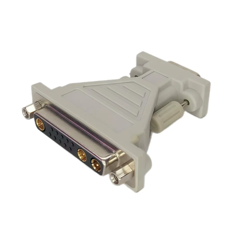 Adaptador, conector convertidor hembra 13W3 a macho VGA HD15 para monitor SGI de Sun Silicon Graphics