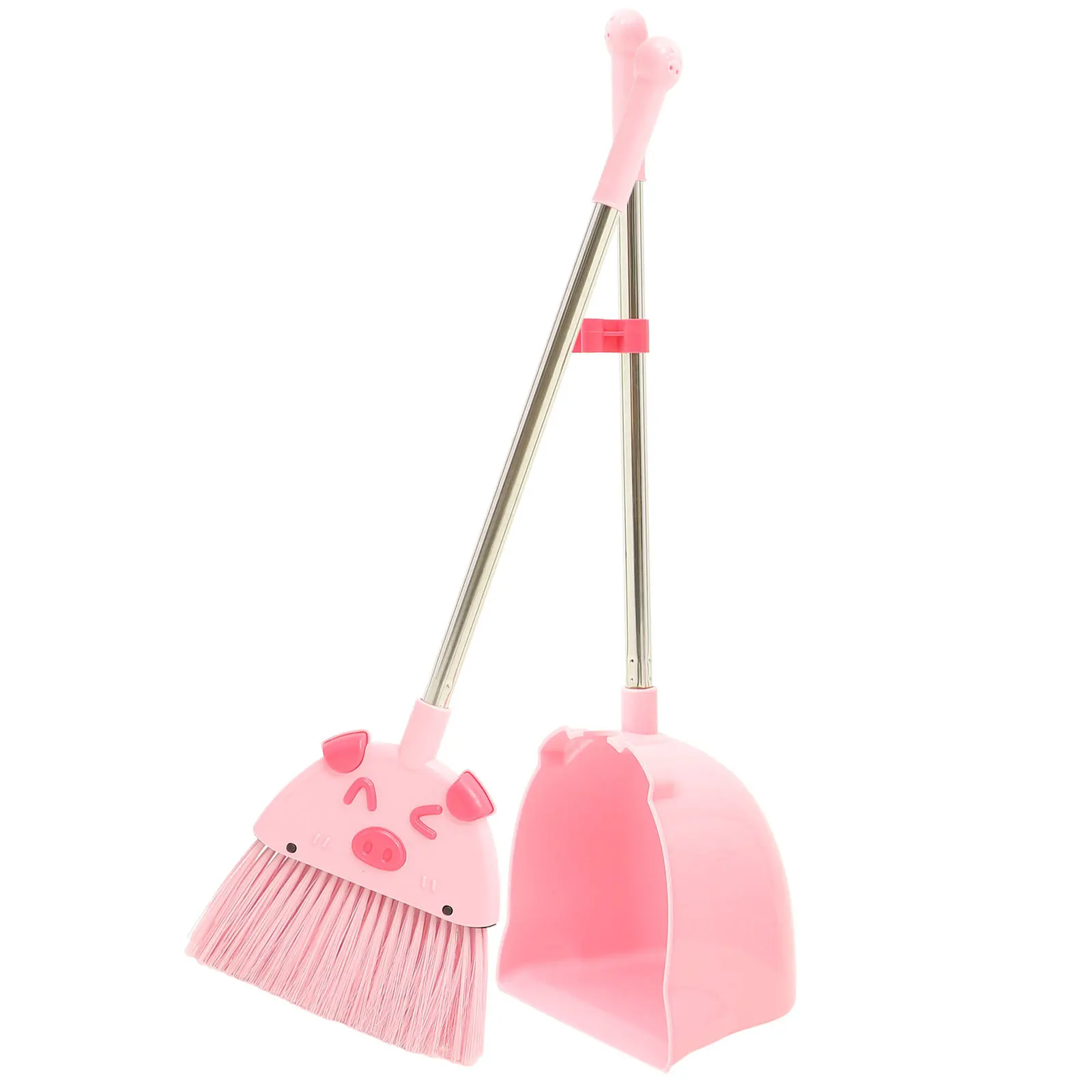 1 ensemble de balai et pelle à poussière pour enfants, outil de nettoyage ménager ergonomique et Durable pour les tout-petits, jeu de simulation, petits accessoires de nettoyage