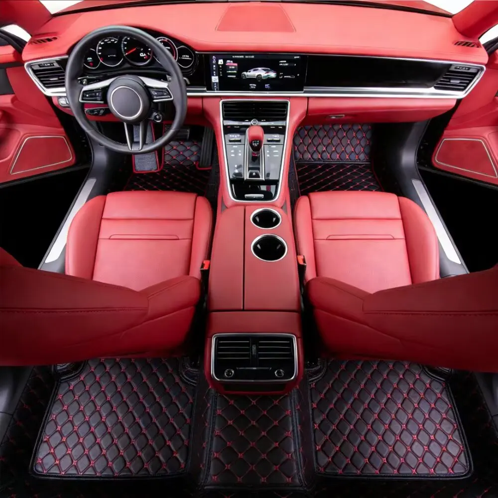 Car Floor Mats For Changan CS35 CS 35 Plus 2023 2022 2021 2020 2019 2018 Waterproof Carpets Rugs Auto Foot Pad Automobile cover