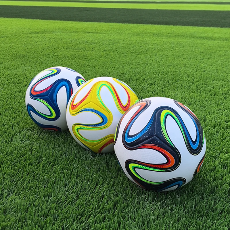 Alta qualità TAGLIA5 Calcio Lega ufficiale Pallone da calcio per partite professionali per adulti Allenamento all'aperto Morbido PU Resistente all'usura futbol