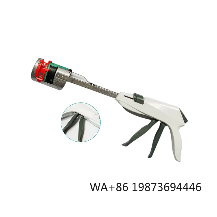 

Disposable curved cutting stapler, arcuate mouth stapling instrument for minimally invasive surgical cutting