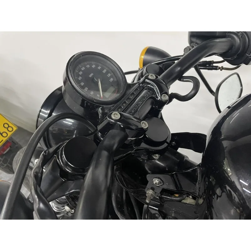 Motorcycle for Harley-Davidson Softail 2013-2025/Dena 1993-2025 including decorative star caps, top fork caps three-star caps.