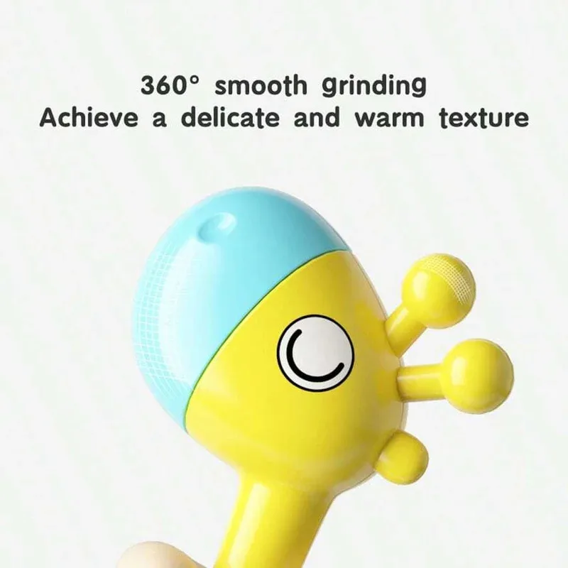 New Product Baby's First Hand Rattle Baby Educational Toys Gift For Baby Hand Rattle Plastic Early Childhood Toys Soft Sound