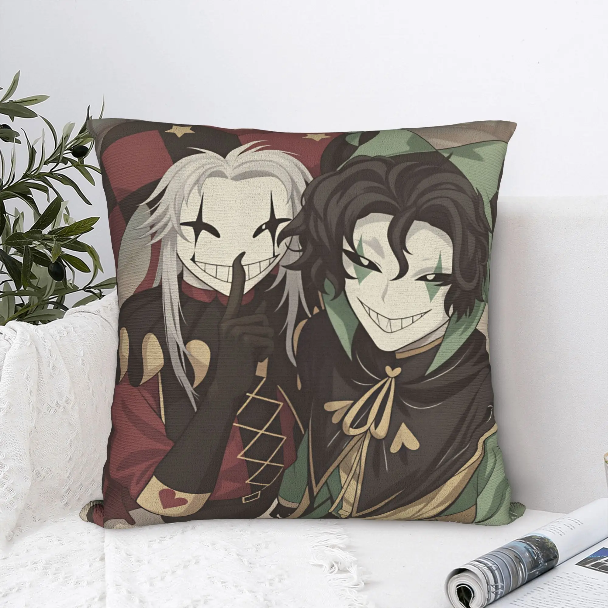 The Freak Circus  Pillow Cover  Print Cushion Cover Novelty Pillow Case For Wedding Party Home Decor