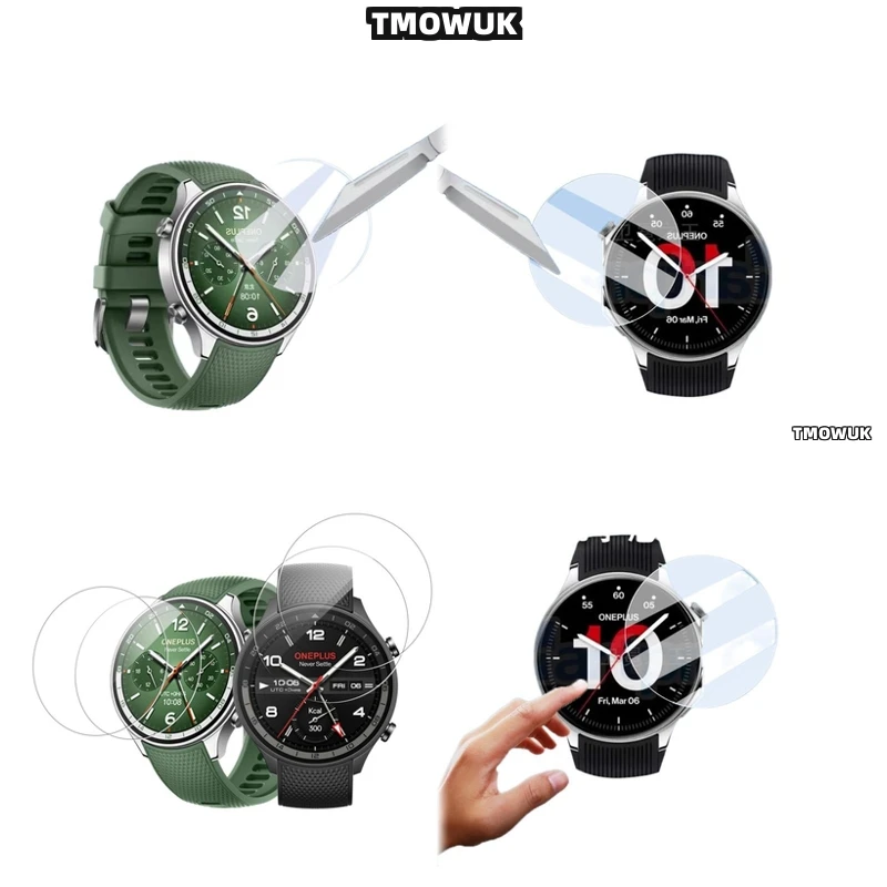 

For Oneplus Watch 2R 9H Tempered Glass Watch Film Anti - Scratch Screen Protector