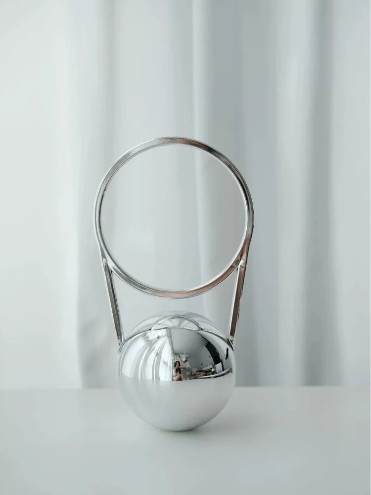 Nuevo bolso de mano de bola redonda a la moda para mujer, bolso de bolos de diseñador de lujo, bolso de axila de pvc, Mini bolso de mano de noche para fiesta