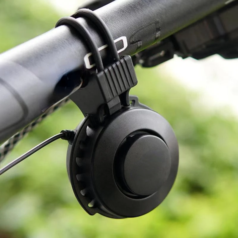 Bike Bell Usb Rechargeable Speaker 4 Modes Independent Switch Mini Electric Horn Accessories For Bicycle Scooter Mtb Accessories