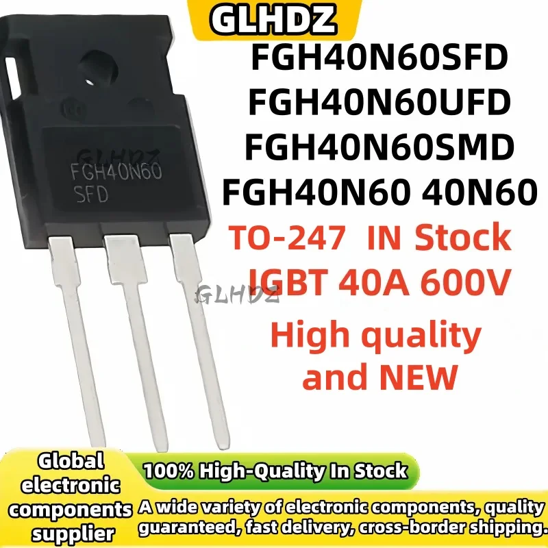 5-10PCS FGH40N60SFD FGH40N60UFD FGH40N60SMD FGH40N60 40N60 TO-247 In the warehouse