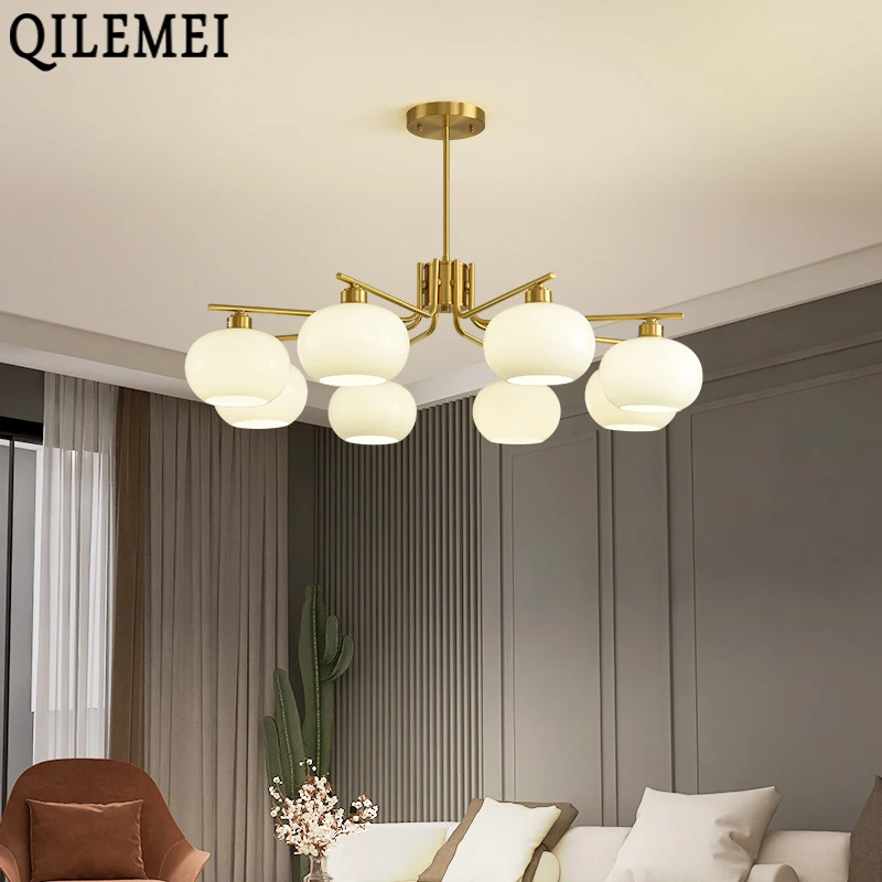 Retro Led Ceiling Chandelier for Living Dining Room Resturant Kitchen Hanging Light E27 Home Indoor Lighting Decor