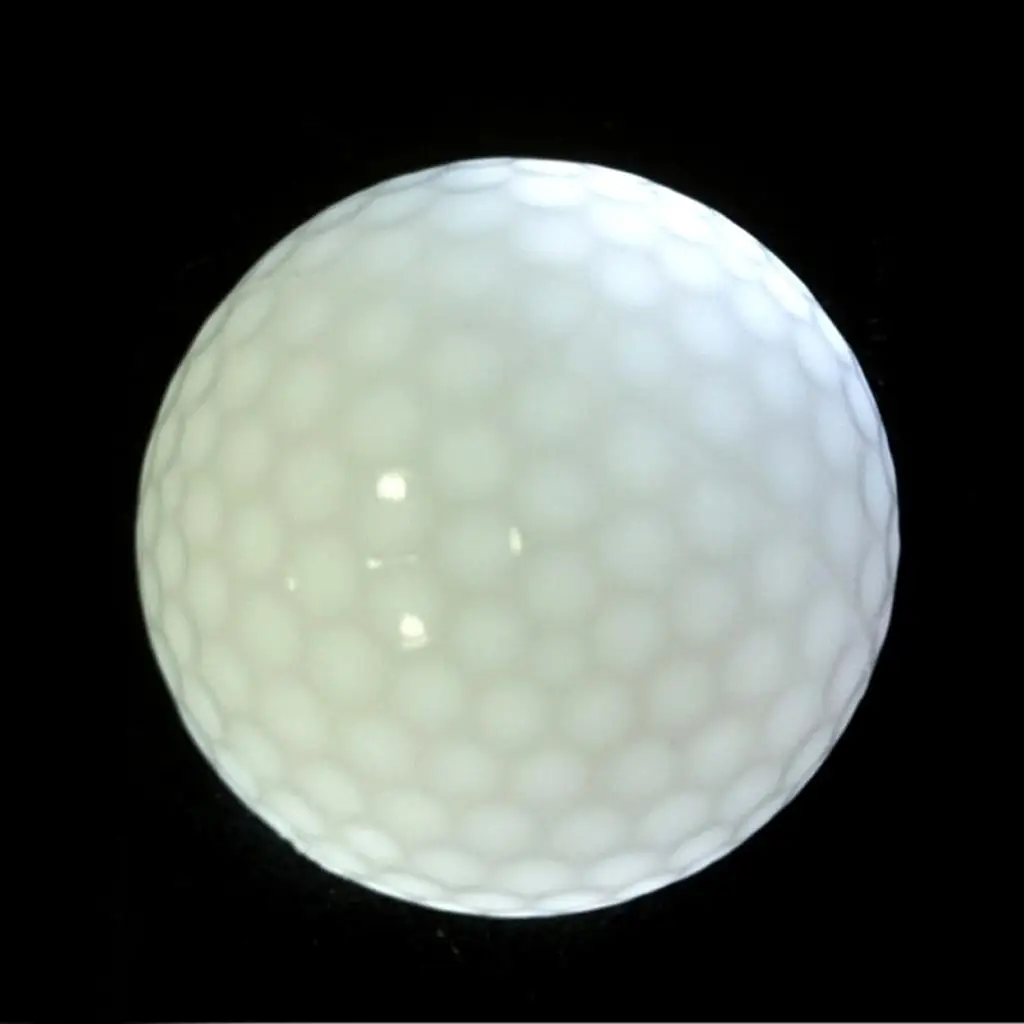 Pelotas de golf LED de 3 piezas para golf nocturno Blanco / Amarillo / Rosa