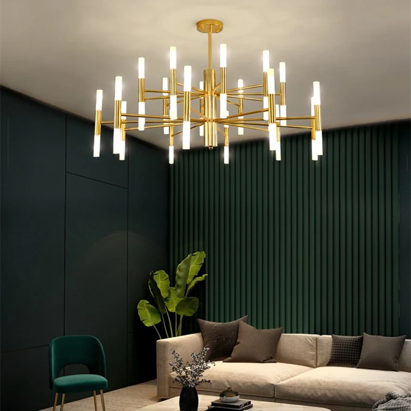 

Modern LED chandelier Acrylic ceiling chandelier Living room Restaurant Light Bedroom Villa Pendant Lamp Home deco Room Lighting