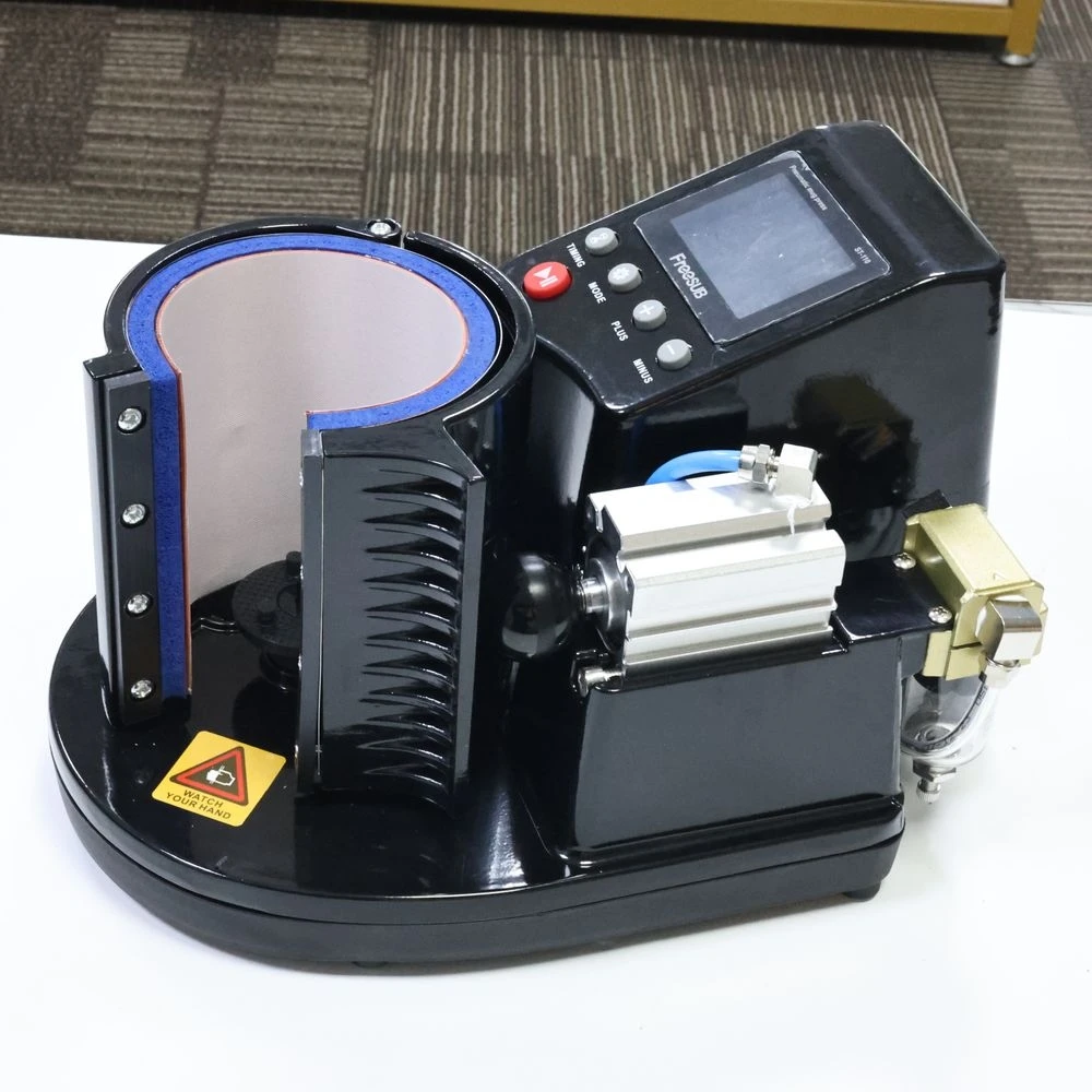 ST-110 공압식 승화 컵 프린터 |   빠르고 고른 가열 |   선물 가게 사업에 적합합니다