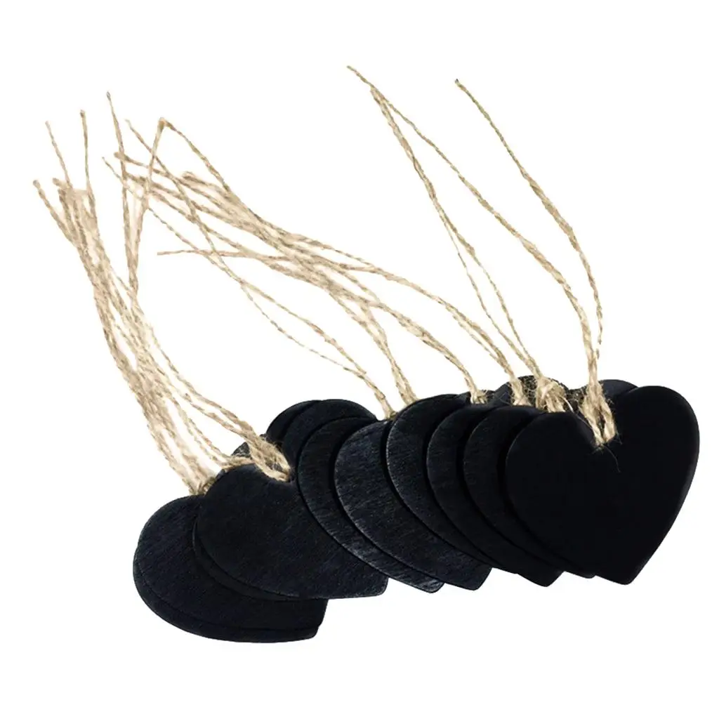 Hanging Chalk Board Blackboard for arts and crafts, Table Numbering, Party Favors,