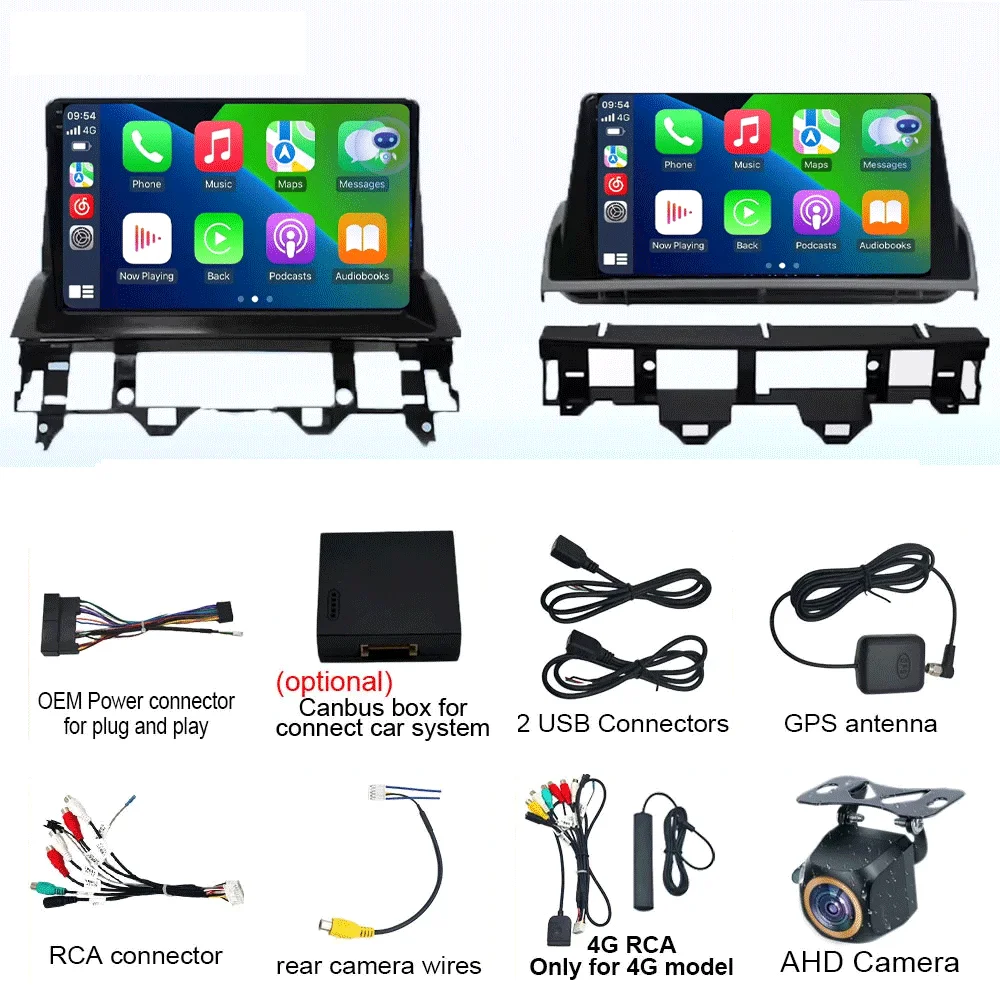 Android 15 Auto For Mazda 6 2002- 2008 Car Radio Stereo Multimedia