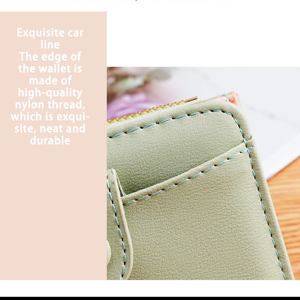 Zipper Korte Mini Portemonnee Multifunctionele Rits Portemonnee Thanksgiving Gift