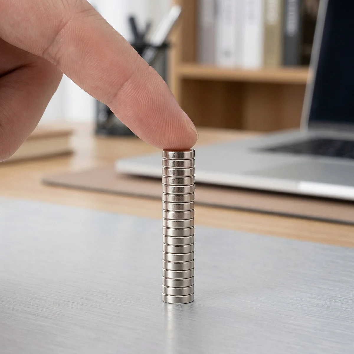 10/20pcs 20x2mm and 5x1mm Disc Magnets, Multi-Size for Signs
