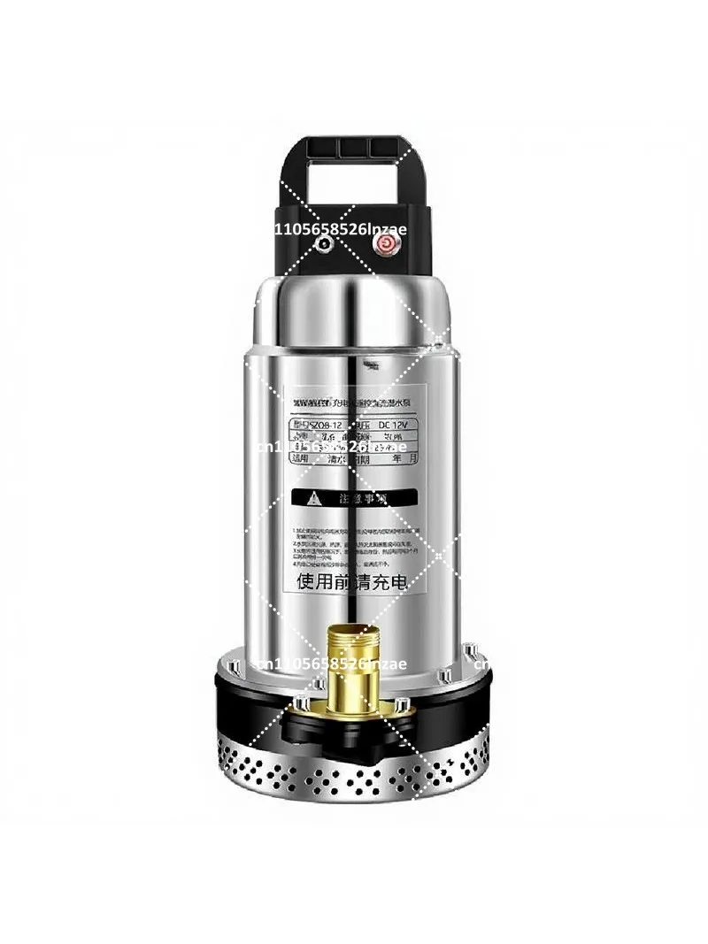 12V DC Rechargeable Submersible Pump Wireless Remote Control Intelligent Irrigation Lithium Battery Water Pump